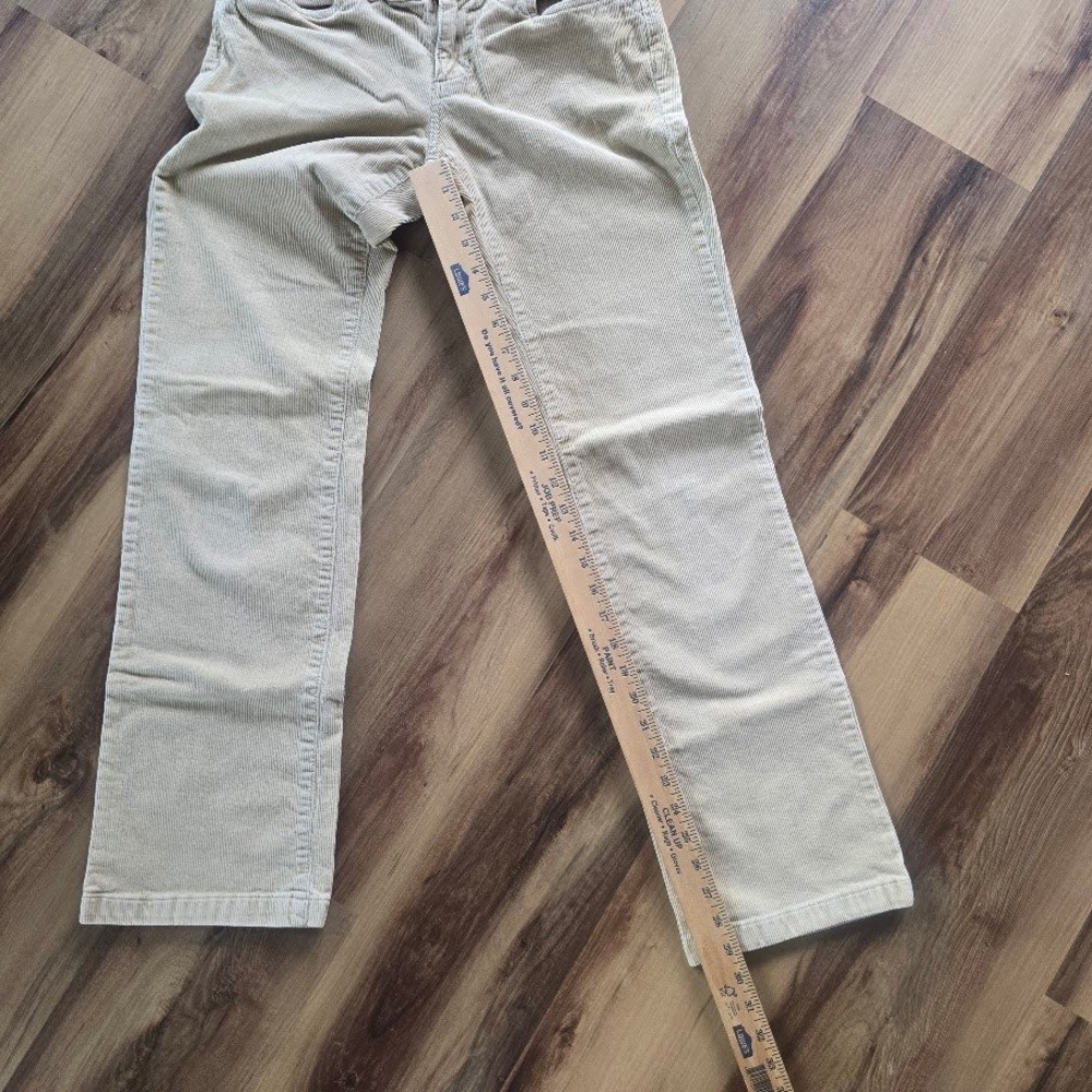 Columbia Corduroy Pants Women 4 Tan Straight Leg Stretch Gorpcore Hiking Utility - Picture 5 of 11